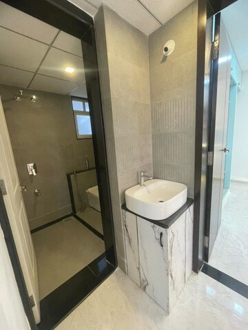 Bathroom in 3 BHK Apartment at Sai Pleasure, Wakad – for Sale