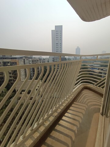 Balcony in 1 BHK Apartment at JVM Corner Stone, Naupada – for Rent