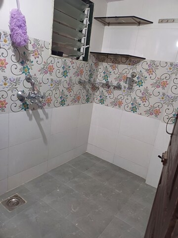 Bathroom in 1 BHK Apartment at Sector 23 Ghansoli – for Rent