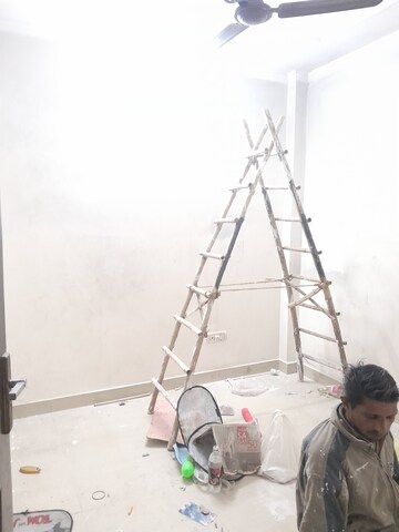 Staircase in 4 BHK Builder Floor at Rohini Sector 11 – for Rent