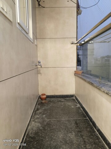 Balcony in 3 BHK Apartment at Paschim Vihar – for Rent