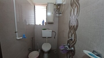 Bathroom in 1 BHK Apartment at Horizon Height, Kasarvadavali – for Rent