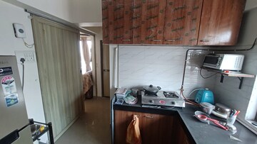 Kitchen in 1 BHK Apartment at Horizon Height, Kasarvadavali – for Rent