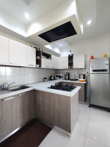 Kitchen in 3 BHK Apartment at Purva Palm Beach, Hennur Road – for Sale