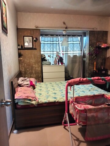 Bedroom in 2 BHK Apartment at Sudarshan Sky Garden, Ghodbunder Road – for Rent