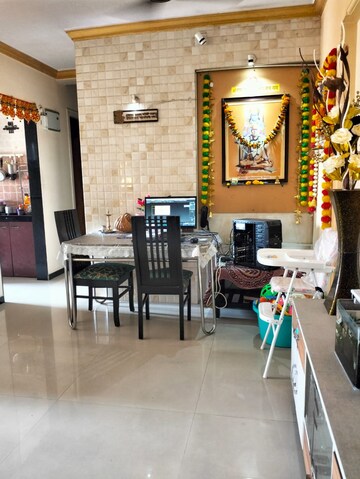 Living Room in 2 BHK Apartment at Sudarshan Sky Garden, Ghodbunder Road – for Rent