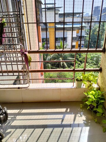 Balcony in 2 BHK Apartment at Sudarshan Sky Garden, Ghodbunder Road – for Rent