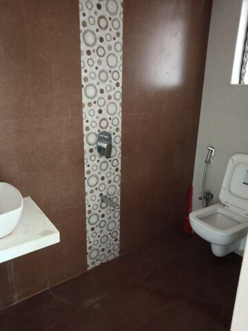 Bathroom in 2 BHK Apartment at Harmony Signature Towers, Owale – for Rent