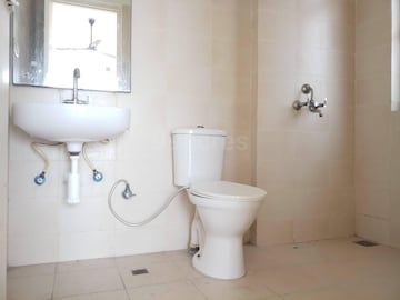 Bathroom in 2 BHK Apartment at Shiv Sai Ozone Park, Sector 86 – for Rent