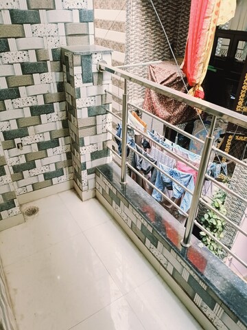 Balcony in 2 BHK Independent House at New Ashok Nagar – for Rent