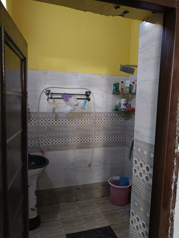 Bathroom in 1 BHK Builder Floor at Dhakoli Village – for Sale