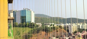Balcony in 2 BHK Apartment at Karmvir Avant Sky Villa, Goregaon East – for Rent