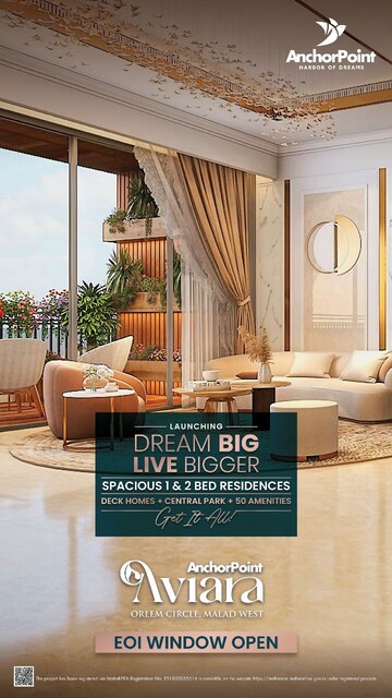 1 BHK Apartment – Exterior View View at Yukti Anchor Point Oasis, Malad West - for Sale