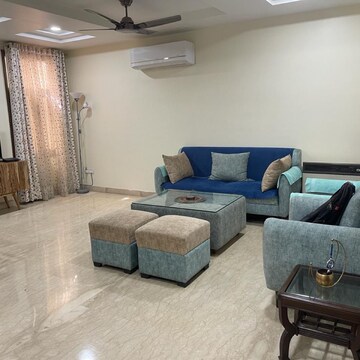 Living Room in 4 BHK Builder Floor at Chattarpur – for Sale