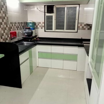 Kitchen in 3 BHK Apartment at Lata CHS, Kothrud – for Rent