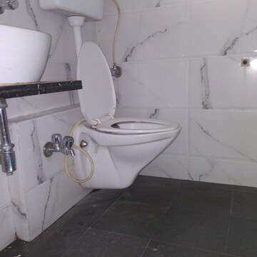 Bathroom in 1 BHK Apartment at D V Shree Shashwat, Pleasant Park – for Rent