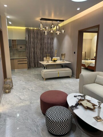 Living Room in 3 BHK Apartment at Chhatikara – for Sale