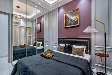 Bedroom in 3 BHK Apartment at Kalpataru Vienta, Kandivali East – for Sale