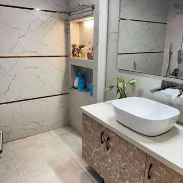 Bathroom in 3 BHK Apartment at Pareena Coban Residences, Sector 99a – for Rent