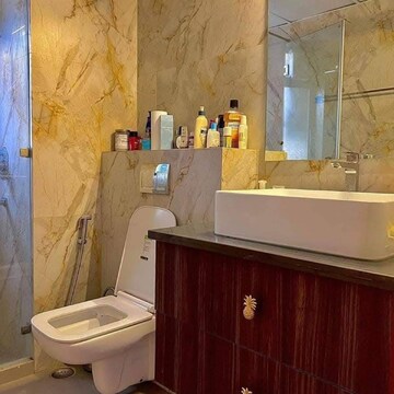 Bathroom in 3 BHK Apartment at Pareena Coban Residences, Sector 99a – for Rent