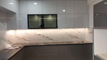 Kitchen in 3 BHK Apartment at GHR Titania, Kondapur – for Rent