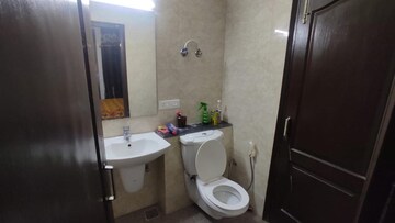 Bathroom in 3 BHK Builder Floor at Saini Majra – for Rent