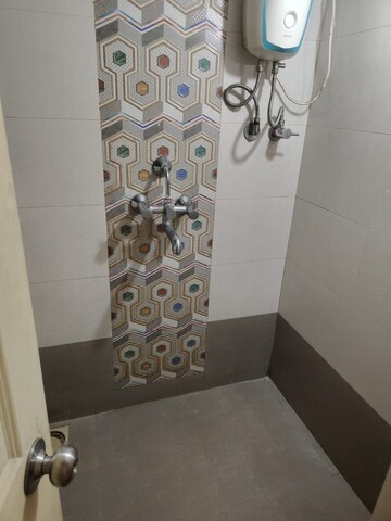 Bathroom in 1 BHK Apartment at Lokpuram CHS, Vasant Vihar – for Rent