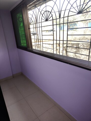 Balcony in 1 BHK Apartment at Lokpuram CHS, Vasant Vihar – for Rent