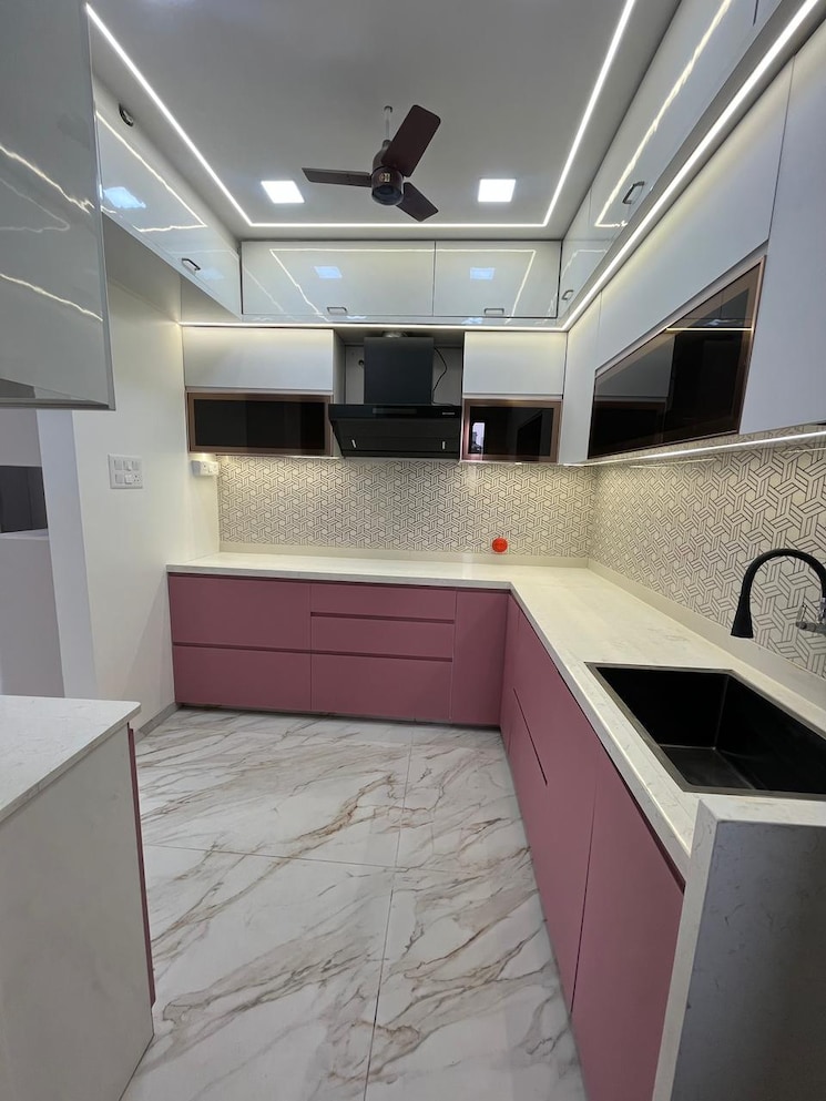 Kitchen, majestique-signature-towers 3 Bedroom 1430 Sq.Ft. Apartment In Balewadi Pune 8074277