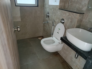 Bathroom in 2 BHK Apartment at Ashar Axis, Majiwada – for Rent