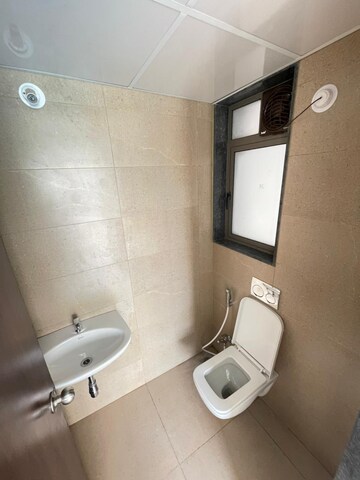 Bathroom in 2 BHK Apartment at Runwal Eirene, Balkum Pada – for Rent