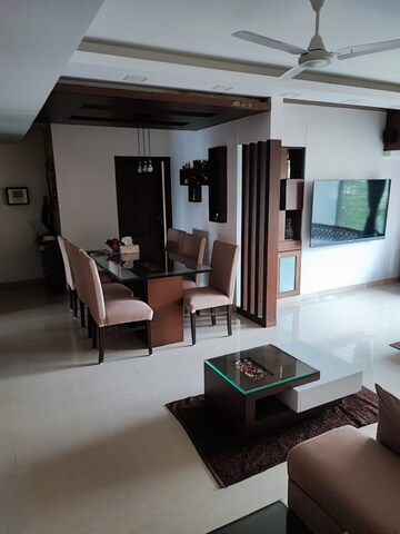 Living Room in 4 BHK Apartment at Lok Nirman Apartments, Khar West – for Sale