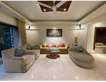 Living Room in 4 BHK Apartment at Flamingo Apartment, Khar West – for Sale