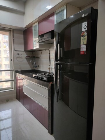 Kitchen in 1 BHK Apartment at Gurukrupa Marina Enclave, Malad West – for Rent
