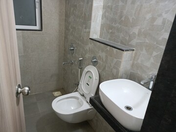 Bathroom in 2 BHK Apartment at Ashar Axis, Majiwada – for Rent
