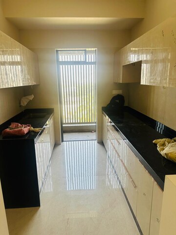 Kitchen in 3 BHK Apartment at Shree Krishna Navageeta, Chembur – for Rent