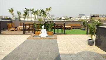 Balcony in 4 BHK Builder Floor at Sushant Lok I – for Sale