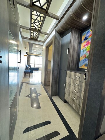 Building Lobby in 2.5 BHK Apartment at Oberoi Realty Woods, Goregaon East – for Rent
