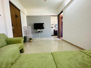 Living Room in 1 RK Apartment at Dhanlaxmi Park, Kothrud – for Rent
