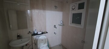 Bathroom in 3 BHK Apartment at Mantri Manyata Lithos, Thanisandra – for Rent