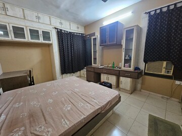 Bedroom in 2 BHK Apartment at Nyati Meadows, Wadgaon Sheri – for Rent