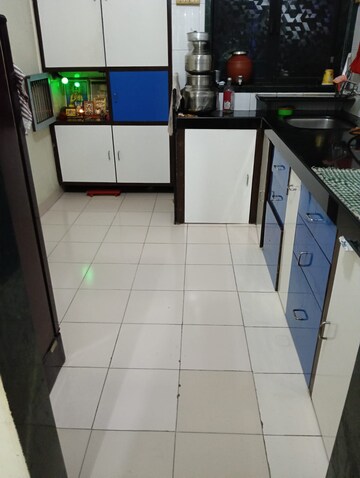 Kitchen in 1 BHK Apartment at Brahmand CHS, Brahmand – for Rent