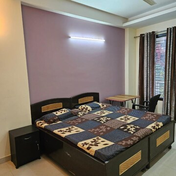 Bedroom in 3.5 BHK Builder Floor at Ansal Sushant Lok I, Sector 43 – for Rent