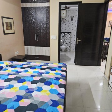 Bedroom in 3.5 BHK Builder Floor at Ansal Sushant Lok I, Sector 43 – for Rent