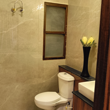Bathroom in 3 BHK Builder Floor at Mullanpur – for Sale