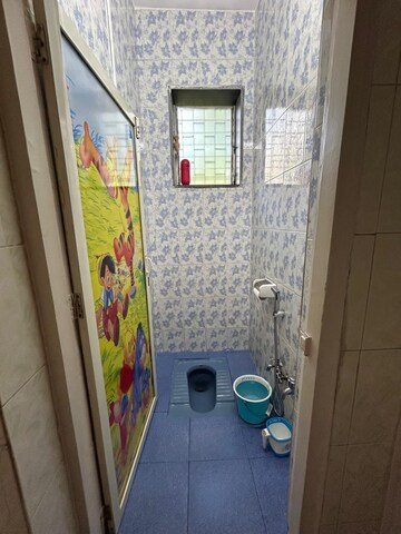 Bathroom in 1 BHK Apartment at Panch Pakhadi – for Rent