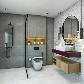 Building Lobby in 3 BHK Villa at Bidadi – for Sale