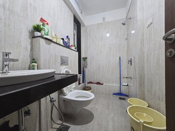 Bathroom in 2 BHK Apartment at Kalpataru Paramount, Kapur Bawdi – for Rent