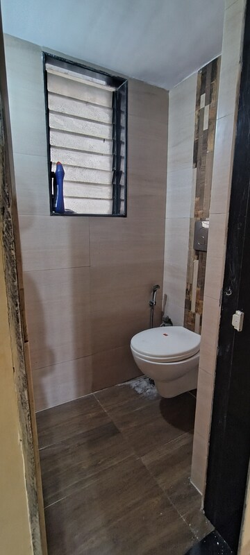 Bathroom in 1 BHK Apartment at Salasar Aangan, Mira Road – for Rent