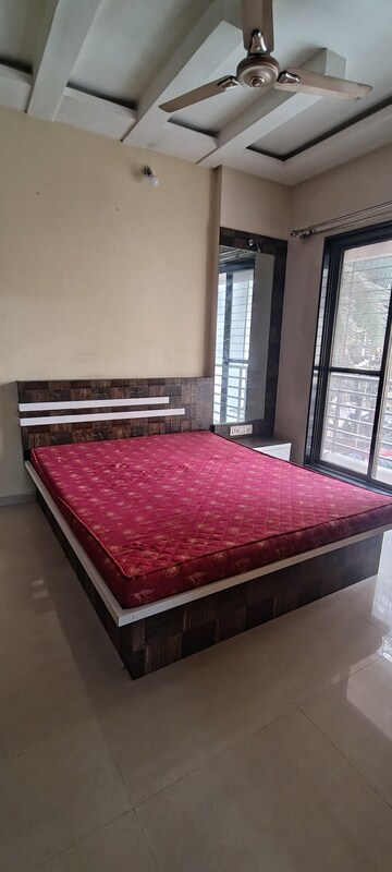 Bedroom in 1 BHK Apartment at Salasar Aangan, Mira Road – for Rent